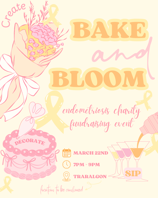 Bake and Bloom Fundraising Event